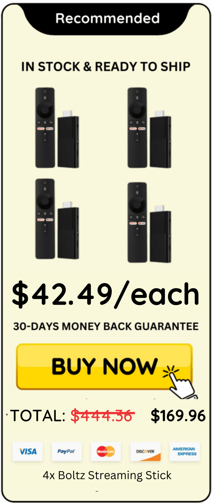 Boltz Streaming Stick offer price